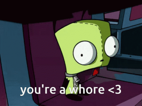 Gir You're A Whore GIF