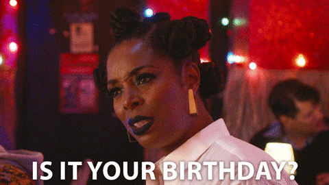 Girl Asking Is It Your Birthday GIF