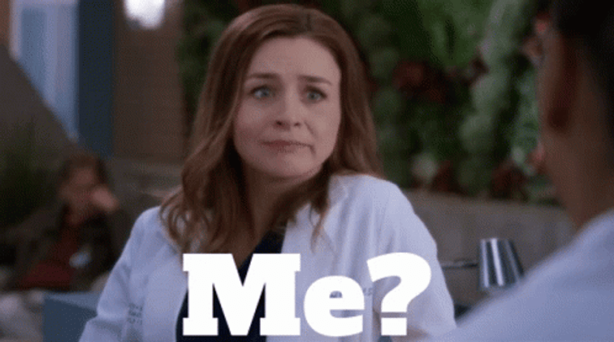 Girl Asking You Talking To Me Seriously GIF