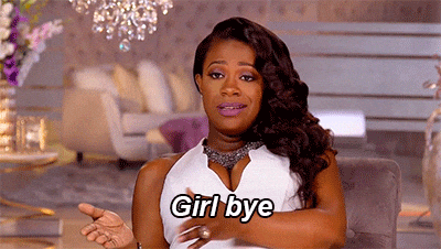 Girl Bye Go Away GIF