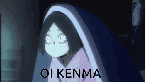 Girl Covered in Blanket Oi Kenma