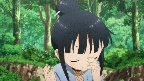 Girl Covering Face with Hand