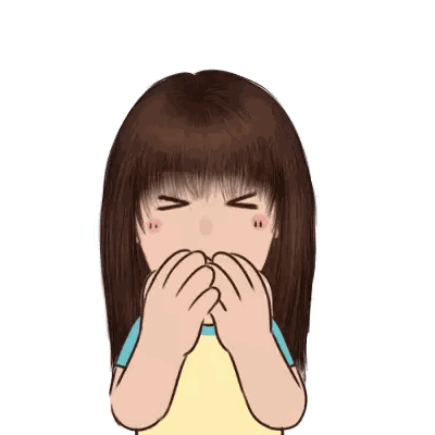 Girl Covering Face with Heart