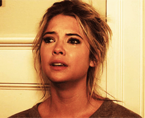 Girl Crying Heavy Breathing GIF