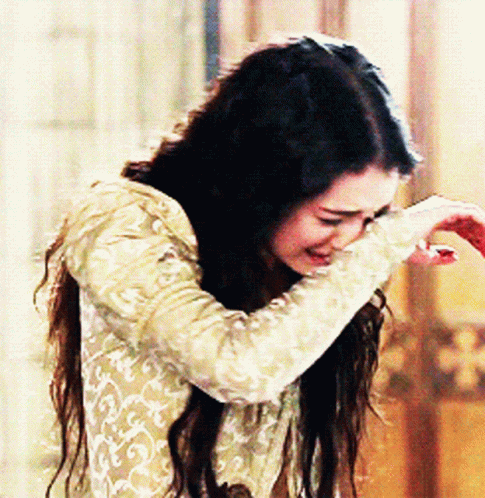 Girl Crying Loudly GIF