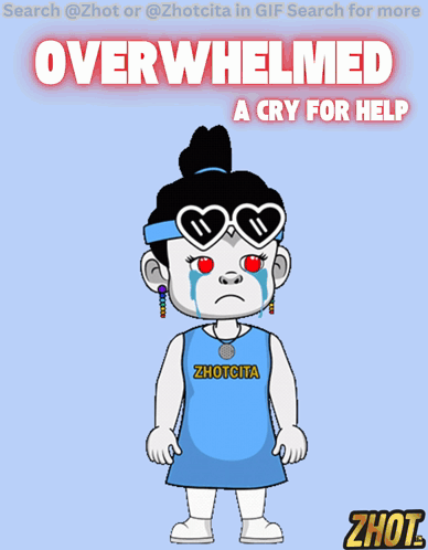 Girl Crying Overwhelmed A Cry For Help