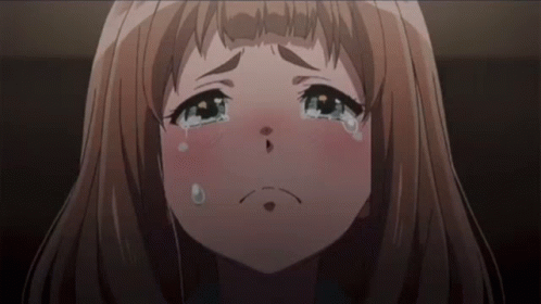 Girl Crying Tear from Nose