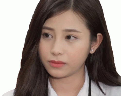 Girl Crying Trying Not To Sob GIF