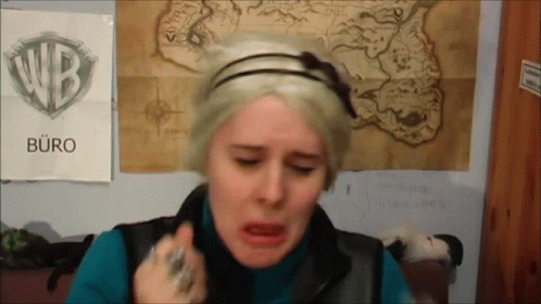 Girl Crying Using Money Tissue GIF