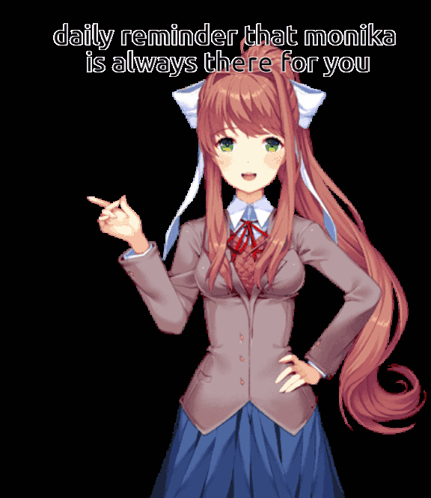 Girl Daily Reminder Monika Always There For You