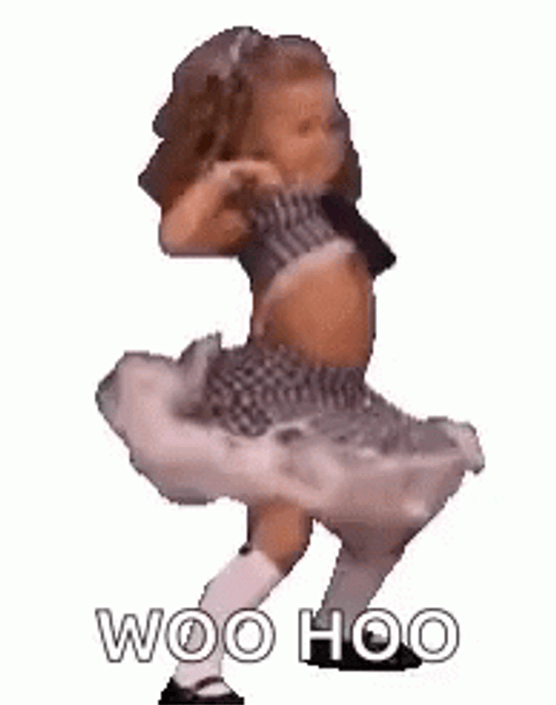 Girl Dance Shake Woohoo GIF