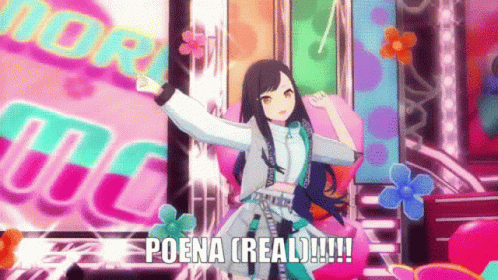Girl Dancing On Stage Poema Real