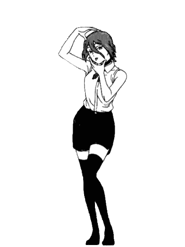 Girl Dancing Shorts Knee High Socks