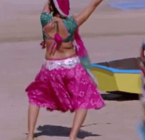 Girl Doing Back It Up Dance Seriously GIF