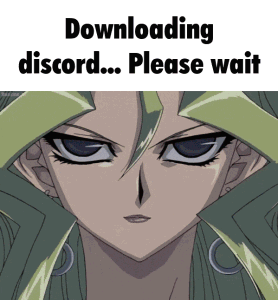 Girl Downloading Discord Please Wait GIF