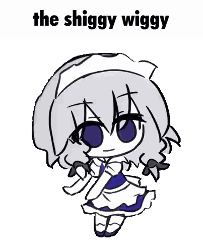 Girl Drawing with The Shiggy Wiggy