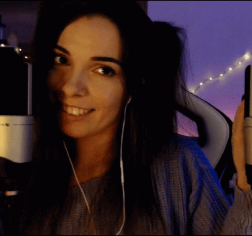 Girl Dwayne Headshot GIF