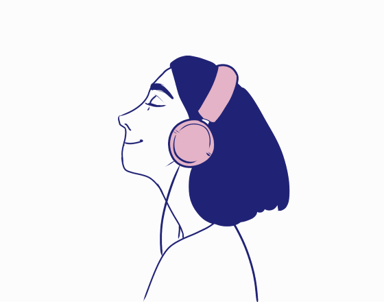 Girl Enjoying Relaxing Wind GIF