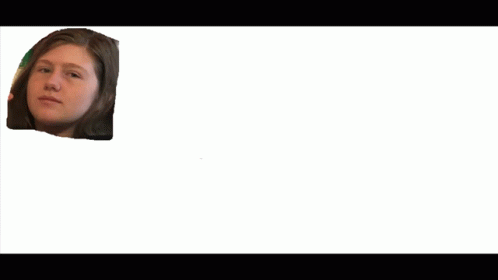 Girl Face Cut In Half GIF