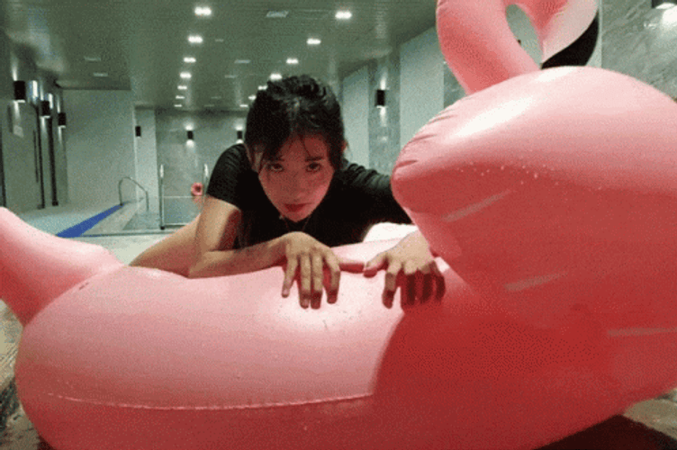 Girl Fall In Hot Tub GIF