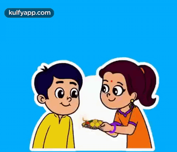 Girl Feeding Boy Piece Of Food GIF