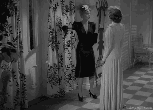 Girl Fight Funny Vintage Intense Squabble GIF