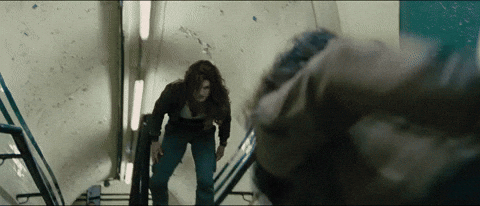 Girl Fight Gina Carano Versus Michelle Rodriguez GIF