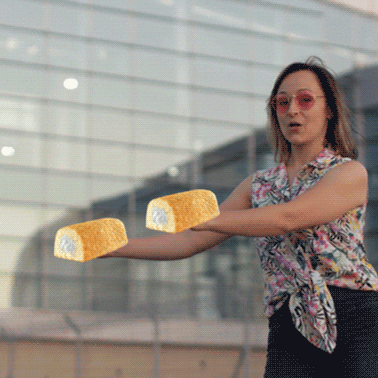 Girl Floss Dancing GIF