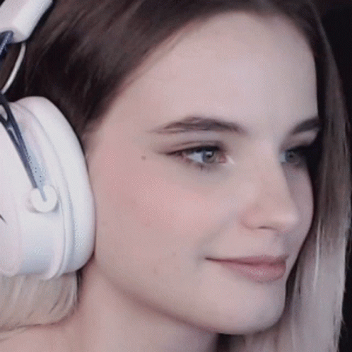 Girl Gamer Wink Wink GIF