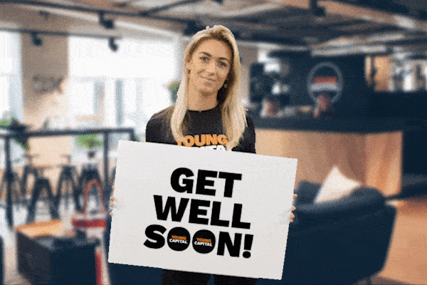 Girl Get Well Soon GIF