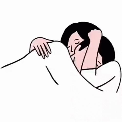 Girl Giving Comfort Hugs To The Guy GIF