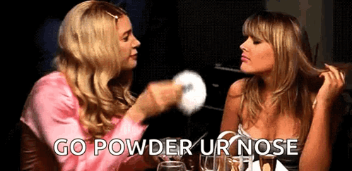 Girl Go Powder GIF