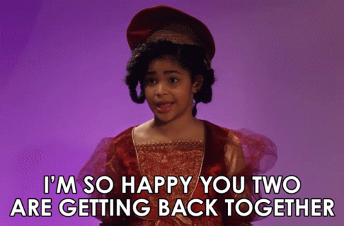 Girl Happy We're Getting The Band Back Together GIF