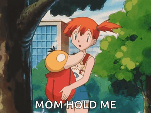 Girl Holding Baby Mom Hold Me