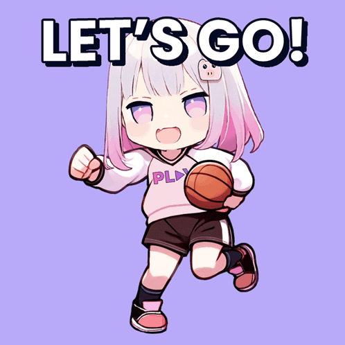Girl Holding Basketball Lets Go
