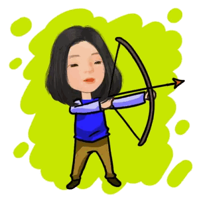 Girl Holding Bow and Arrow