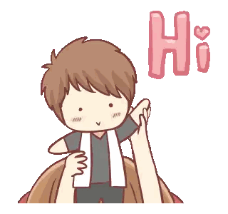 Girl Holding Boy's Arm Saying Hi