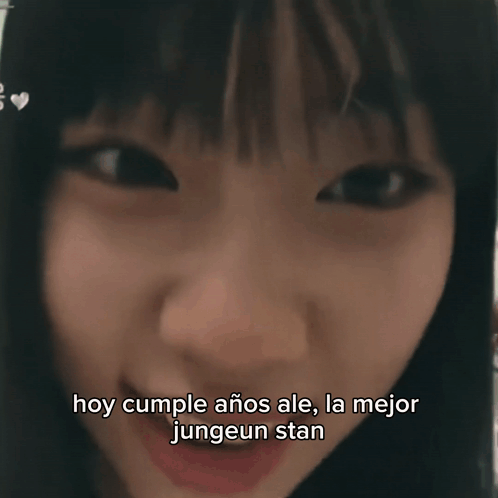 Girl Hoy Cumple Anos Ale La Mejor Jungeun Stan