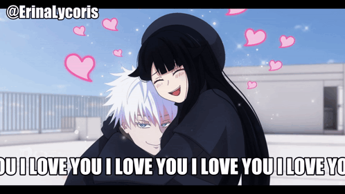 Girl Hugging Boy You Love You I Love You I Love You