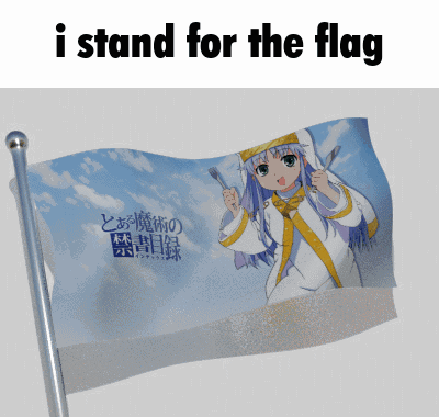 Girl I Stand For The Flag