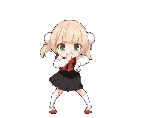 Girl in Black Dress and Red Bow