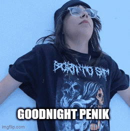 Girl In Black Shirt Born To Slay GIF