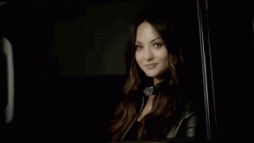 Girl In Black Sorry Not Sorry Car Window GIF