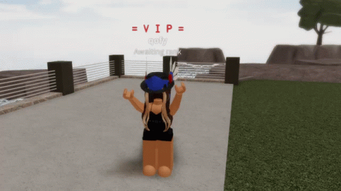 Girl in Blue Hat Standing in Parking Lot