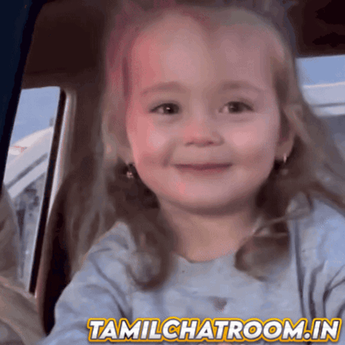 Girl in Car with Tamilchatroom.in