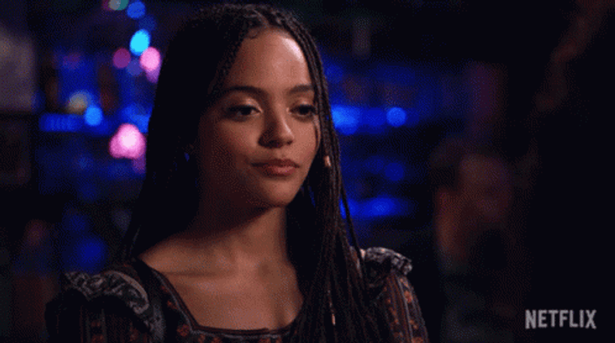 Girl In Dreadlocks Saying Got It GIF
