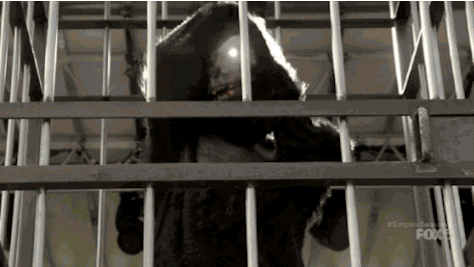 Girl In Gorilla Mascot Empire GIF