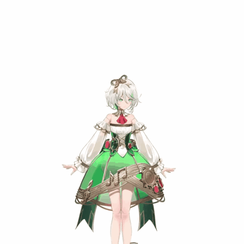 Girl in Green Dress Do Not Talk To Me