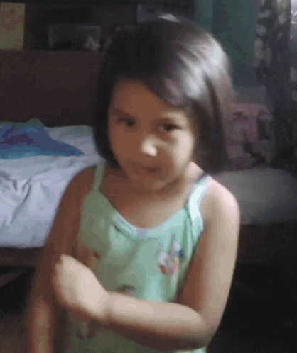 Girl in Green Tank Top