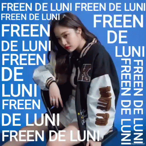 Girl in Jacket with Letter K